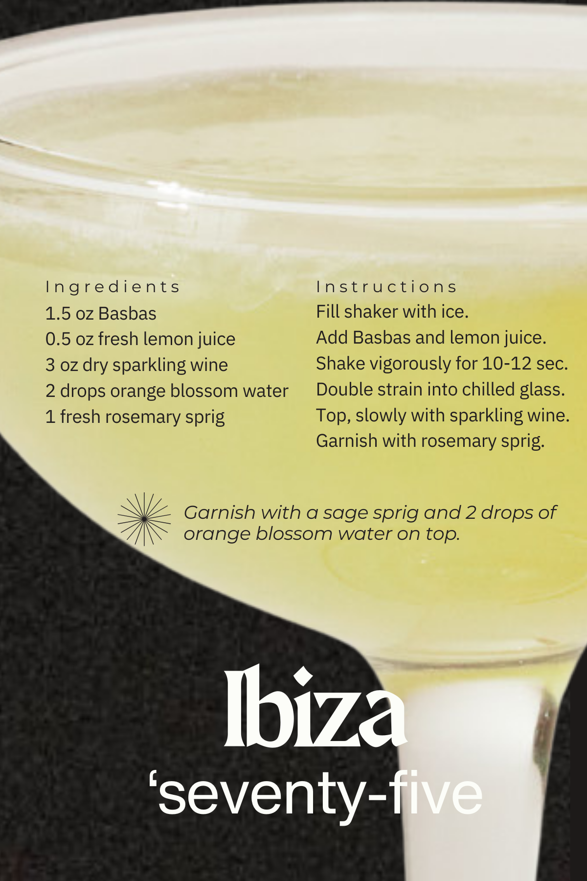 Basbas Recipes | Ibiza '75 - BASBAS