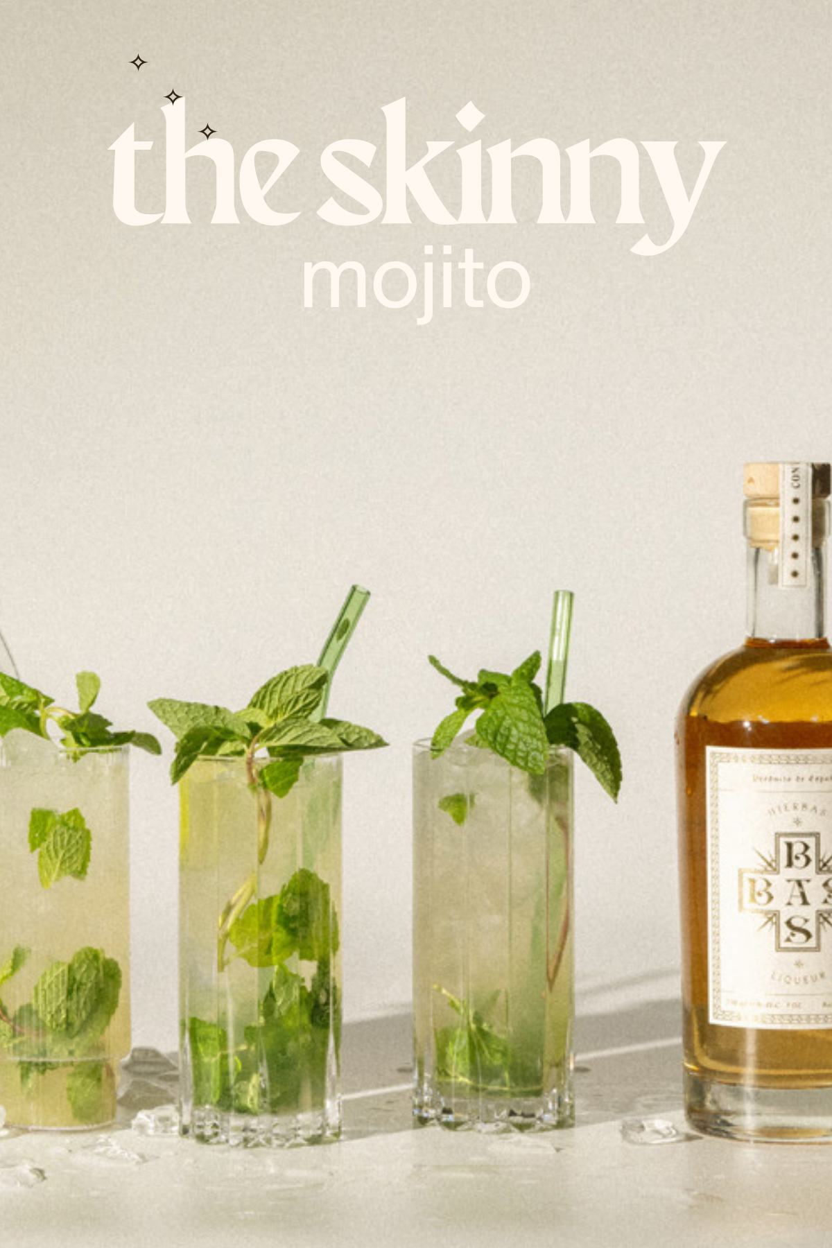 Basbas Recipes | The Basbas Skinny Mojito - BASBAS
